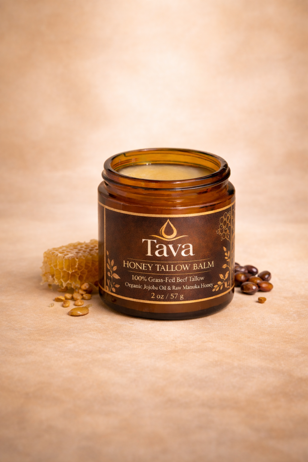 Tava Radiant Honey Tallow Balm